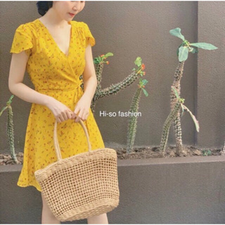 🔥ใส่ WSETZW ลด75🔥 Gina Dress เดรสลายดอก ผ้าญี่ปุ่น … 005