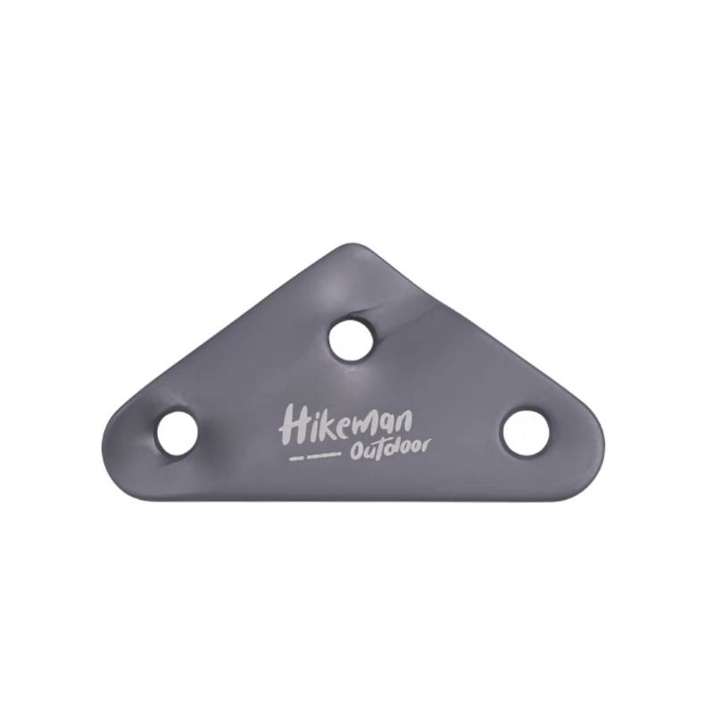 hikeman-ตัวปรับเชือก-สามเหลี่ยม-3-รู-ตัวล็อก-เชือก-ตัวเร่งเชือก-รูรับแสง-6mm-8mm
