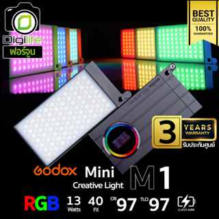 Godox LED M1 RGB 13W 2500-8500K 2410mAh  - รับประกันศูนย์ Godox Thailand 3 ปี