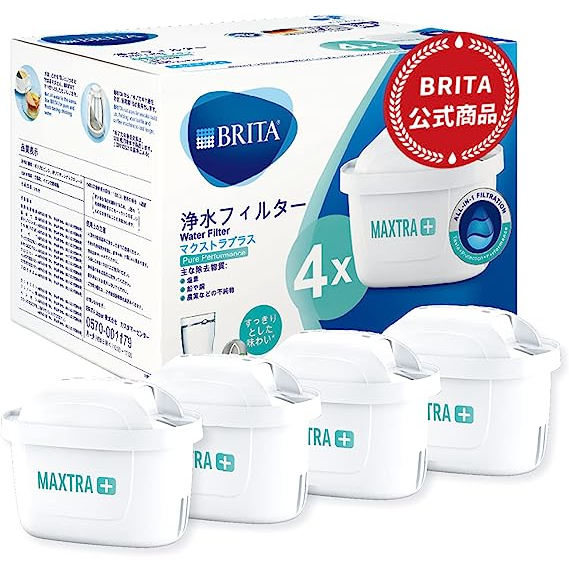 brita-ตลับหมึกเปลี่ยน-maxtra-plus-pure-performance-ของแท้จากญี่ปุ่น-4-ชิ้น