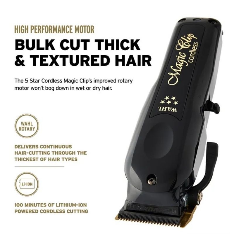 พรีออเดอร์-เซ็ตคู่-wahl-magic-clip-amp-detailer-cordless-สีดำ-งานนำเข้า-made-in-usa