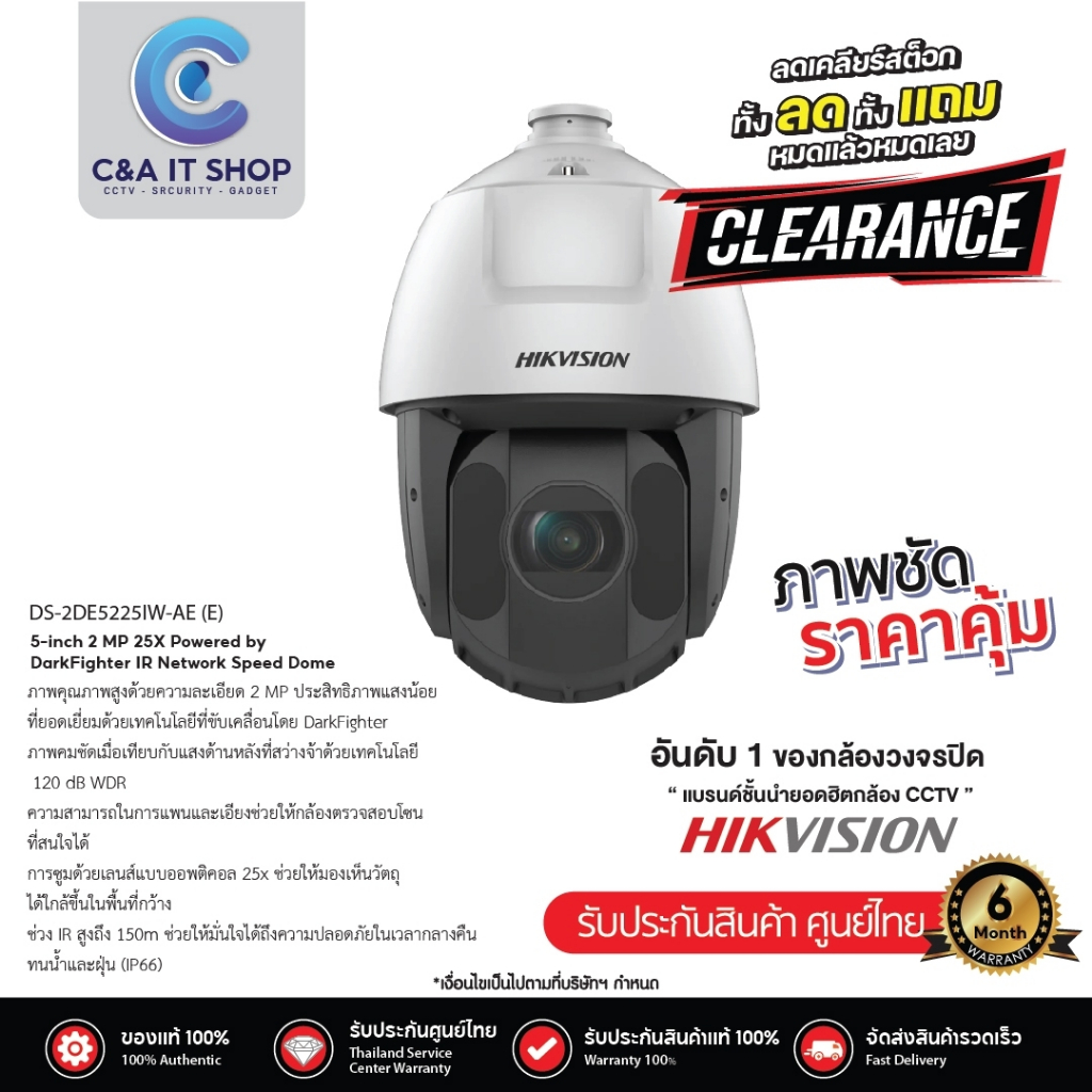 กล้องวงจรปิด-hikvision-รุ่น-ds-2de5225iw-ae-ความละเอียด-2-ล้านพิกเซล