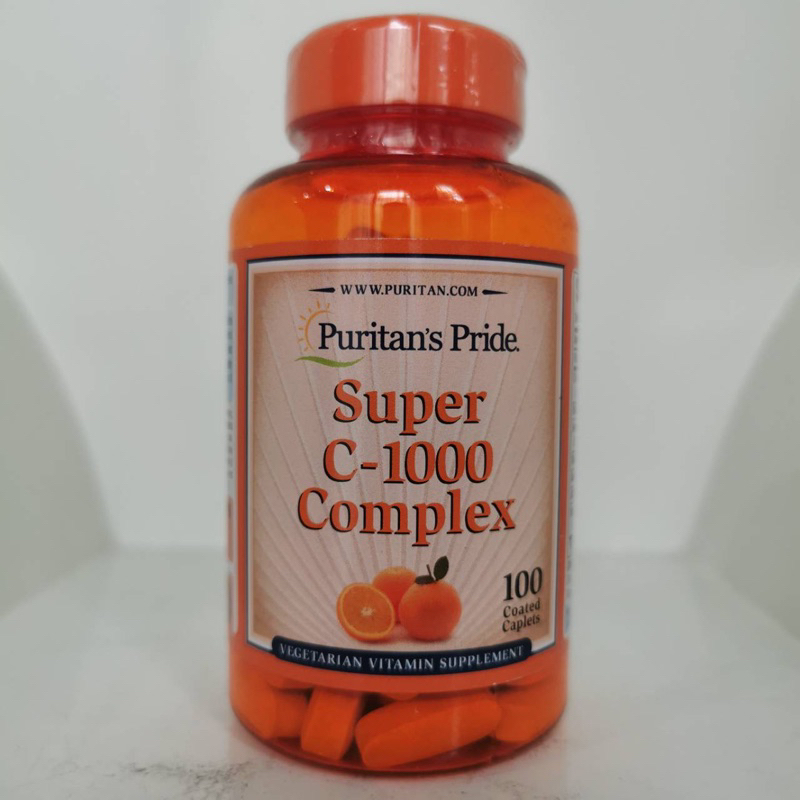 puritan-s-pride-super-vitamin-c-1000-complex-100-coated-caplets-วิตามินซี-รวมสารต้านอนุมูลอิสระ