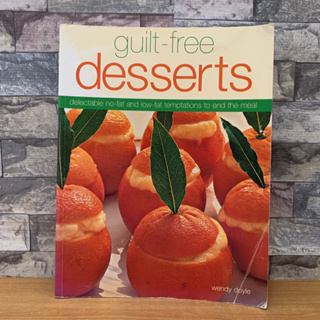 หนังสือปกอ่อน guilt-free desserts มือ2