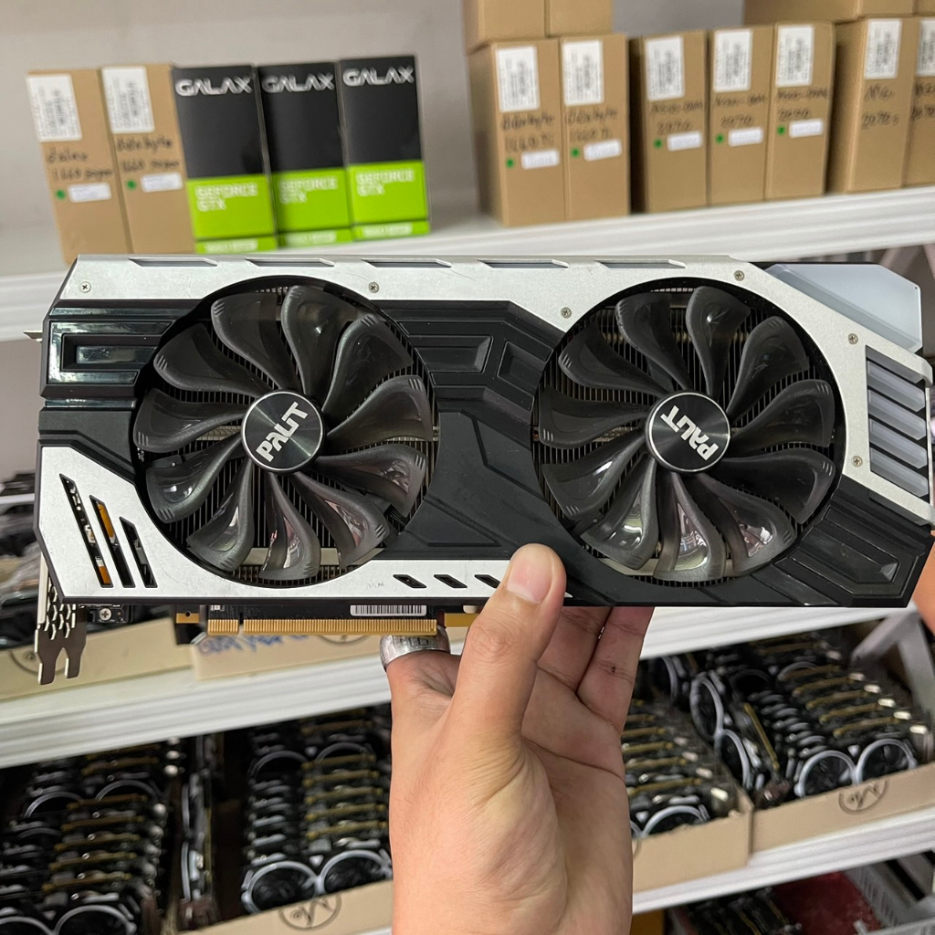 การ์ดจอ VGA PALIT RTX 2070SUPER JetStream 8GB สวยๆ มีไฟ ถึกๆทนๆ ราคาจับ ...