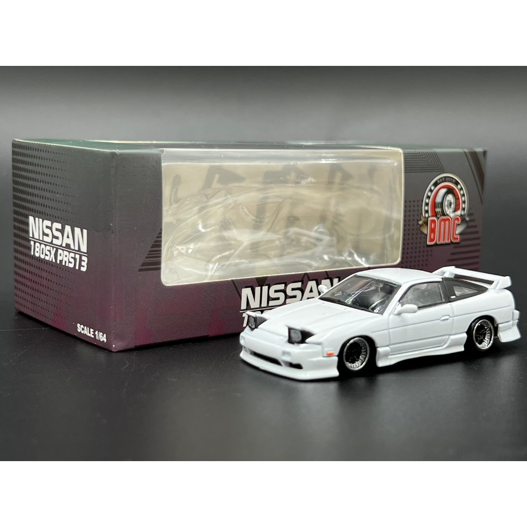 bmc-1-64-malaysia-diecast-expo-2023-nissan-180sx-white