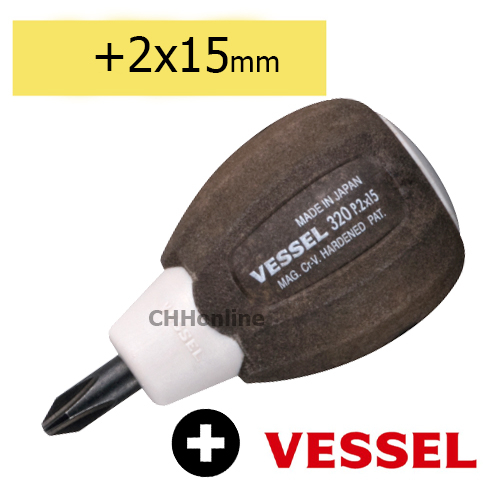 vessel-ไขควงสั้น-wood-compo-no-320-6x15-2x15