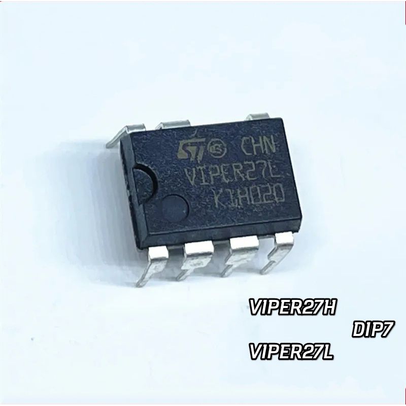 10x Regolatori Di Potenza VIPER27L DIP-8 ST - Nuovi (Lotto Da 10 Pezzi)