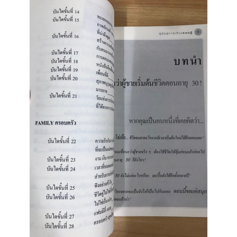 หนังสือคู่มือการเป็นเศรษฐีตั้งแต่ยังหนุ่มสาว