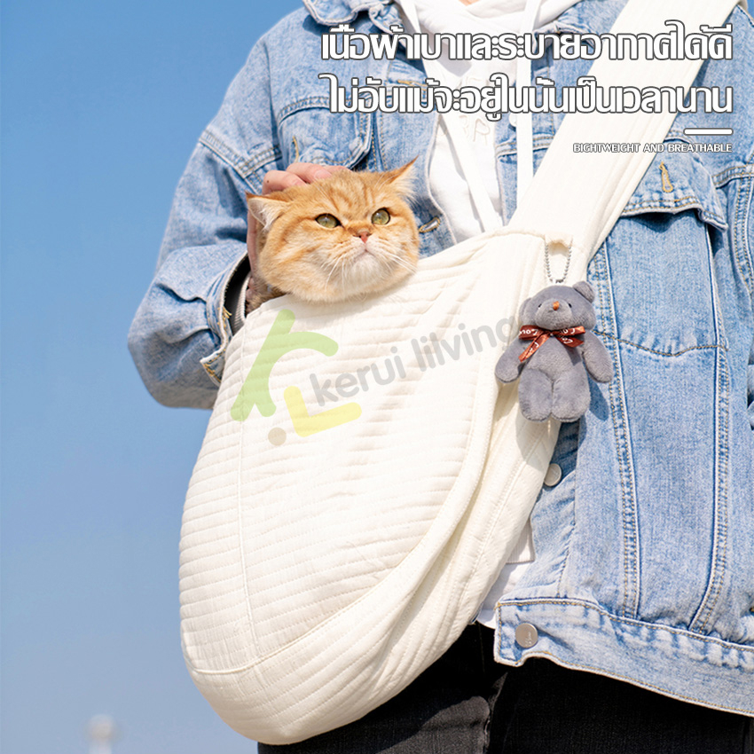 กระเป๋าใส่แมว-แบบพกพา-กระเป๋าสำหรับใส่สัตว์เลี้ยง