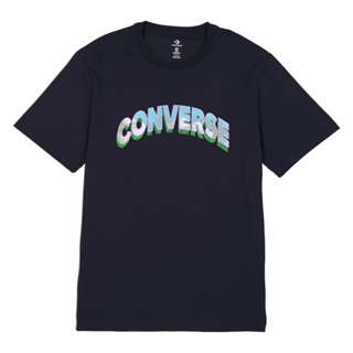 Converse เสื้อยืด รุ่น GRASS MIRROR TEE BLACK - 1324589AS3BKXX สีดำ ผู้ชาย (10024589-A02)