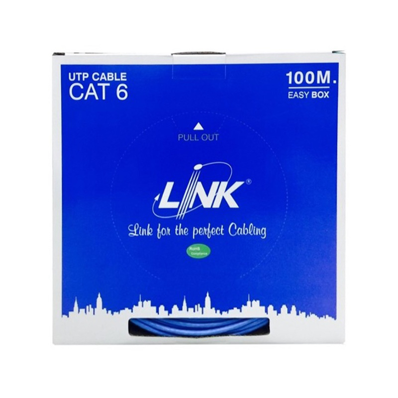 link-สายแลน-รุ่น-us-9106a-1-lan-cat6-utp-cable-100m-box-ภายในอาคาร-ของแท้100