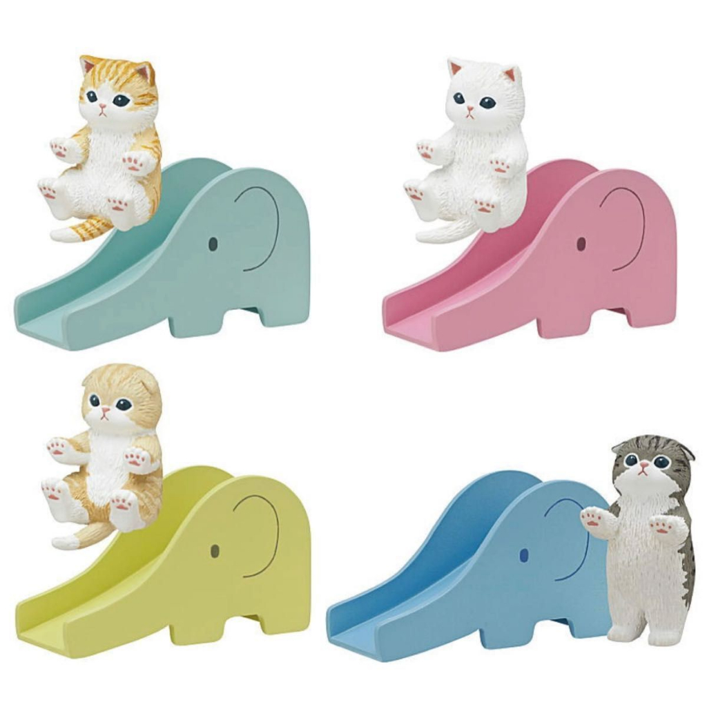 พร้อมส่ง-mofusand-กาชาปอง-เเมวสไลเดอร์-mofusand-slider-cat