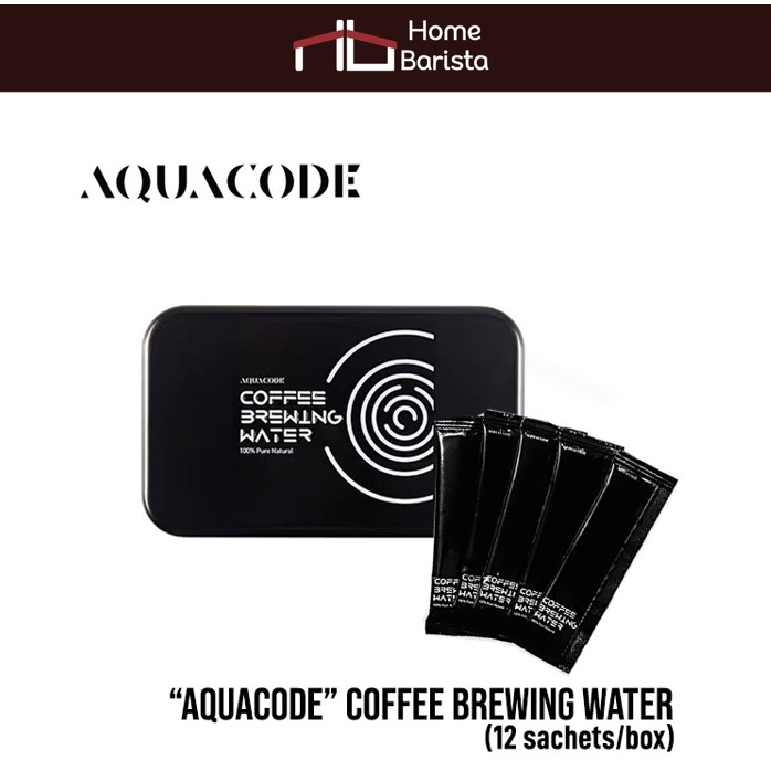 Home Barista AQUACODE Coffee Brewing Water 12 ซอง Shopee Thailand