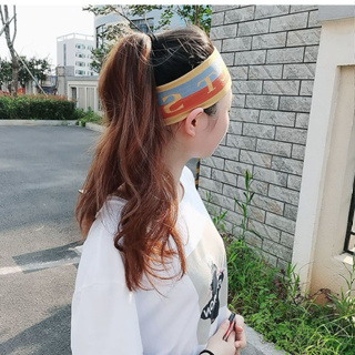 🔥SALE🔥ผ้าคาดผม Headband ที่คาดผมเกาหลี สไตล์แฟชั่น เลือกสีได้ กีฬา ฮิพฮอพ โยคะ ที่ดูดซับเหงื่อ วิ่ง