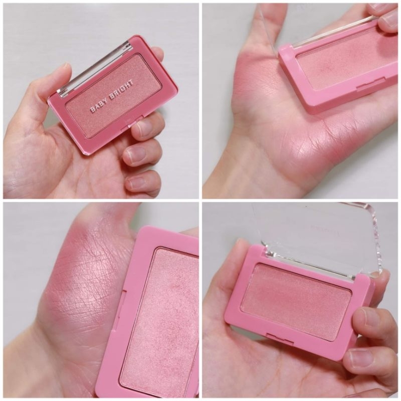 บลัชออน-baby-bright-no-01-peony-peach-ชิมเมอร์เนียนละเอียด-ปัดแล้วได้ฟีลใสๆธรรมชาติดีมาก