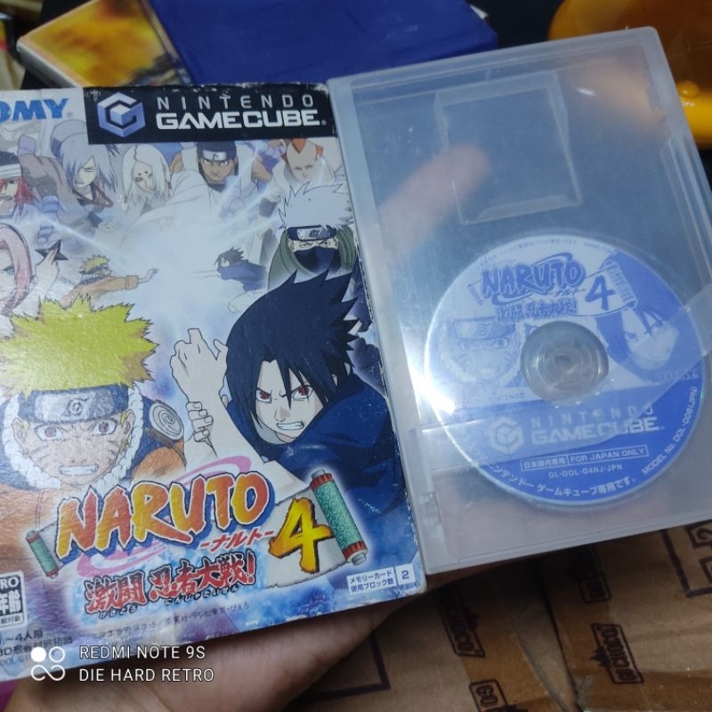 แผ่นแท้-naruto-นินจานารุโตะ-4-gamecube-เกมส์แอ็คชั่น-สุดมันส์-สินค้าดี-ไม่มีย้อมแมว