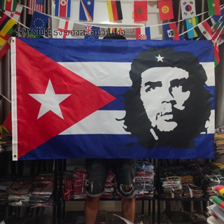 <ส่งฟรี!!> ธง เช คิวบา Che Guevara Cuba พร้อมส่งร้านคนไทย