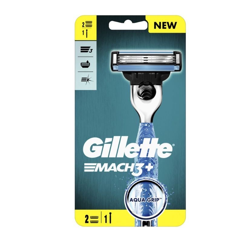 ขายดี-gillette-ยิลเลตต์-มัคทรี-mach3-แล-mach3-turbo-ด้ามมีดโกนหนวด-พร้อมใบมีด-2-ชิ้น