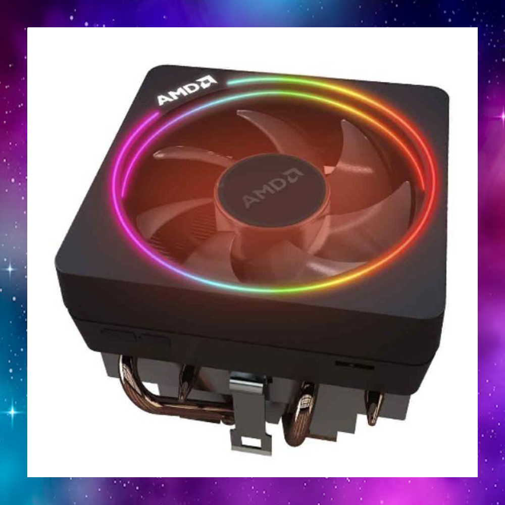 CPU AIR COOLER (พัดลมซีพียู) SINK AMD RYZEN AM4 CPU RYZEN PRISM RGB ใช้ ...