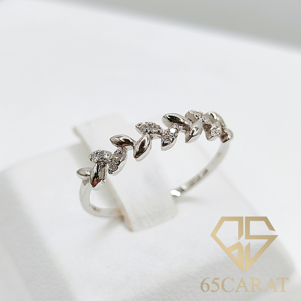 65carat-แหวนเพชรแท้-เพชรเบลเยี่ยมคัท-น้ำ100-น้ำสวย-ไฟดี-ราคาพิเศษจากโรงงานผลิตโดยตรง-รหัสr42