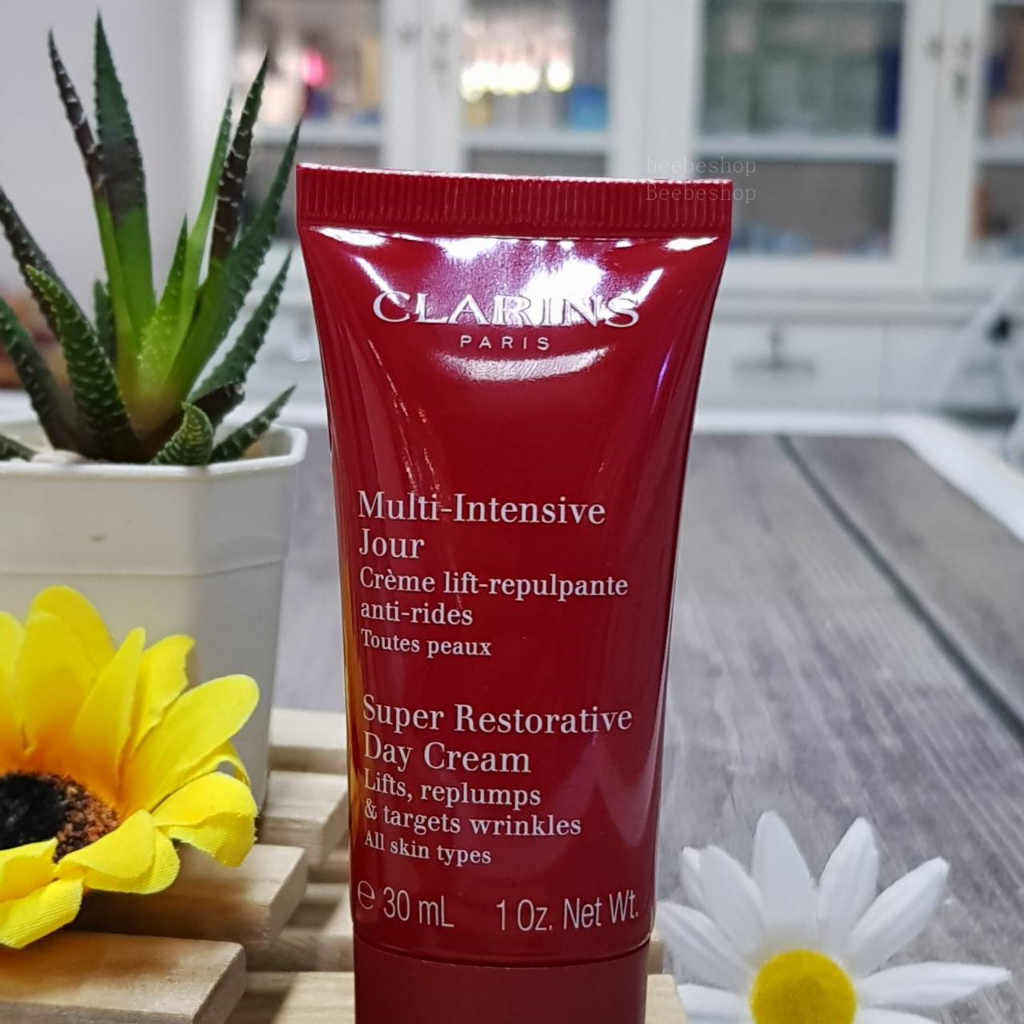 ราคาต่อ-1ชิ้น-clarins-super-restorative-day-cream-night-cream-15ml-30ml-ครีมบำรุงกลางวัน-และ-กลางคืน