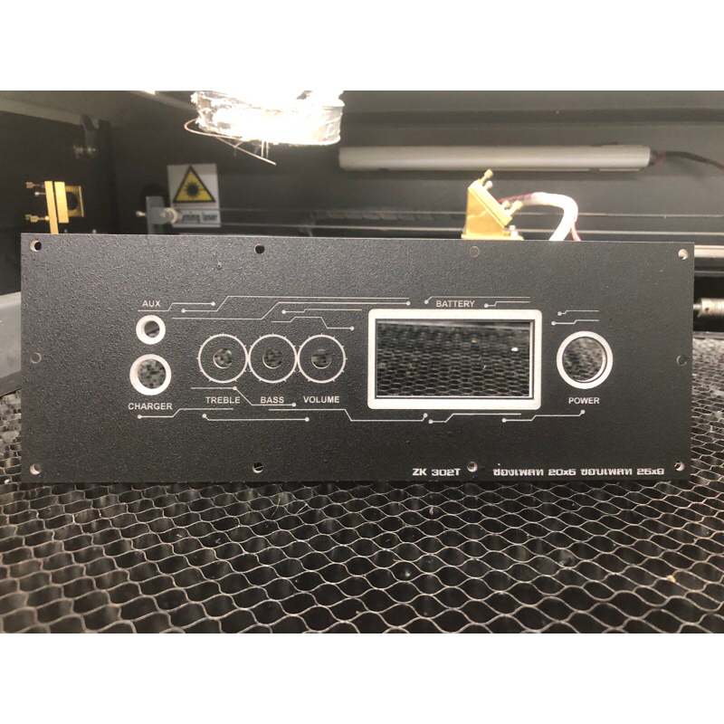 แผ่นเพลทสำหรับแอมป์ ZK 302T ไม่ย้ายวอ | Shopee Thailand