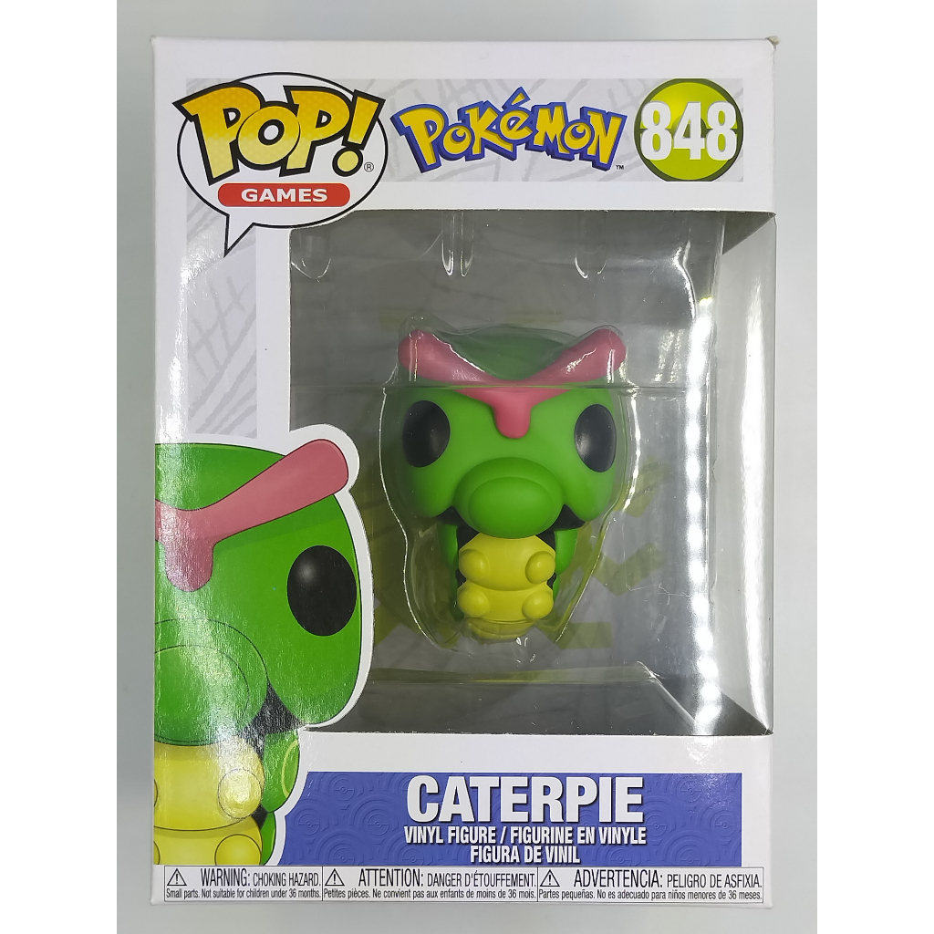 funko-pop-pokemon-caterpie-848-กล่องมีตำหนินิดหน่อย