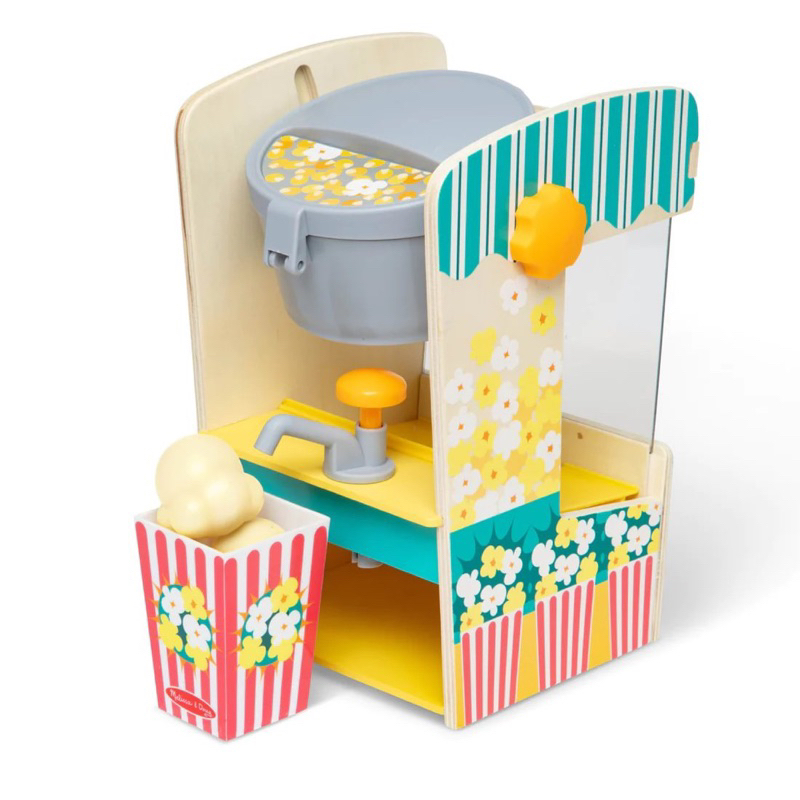 เล่นทำป๊อปคอร์น-อุปกรณ์ครบ-fun-at-the-fair-pop-amp-serve-popcorn-playset-อย่างดี-unique