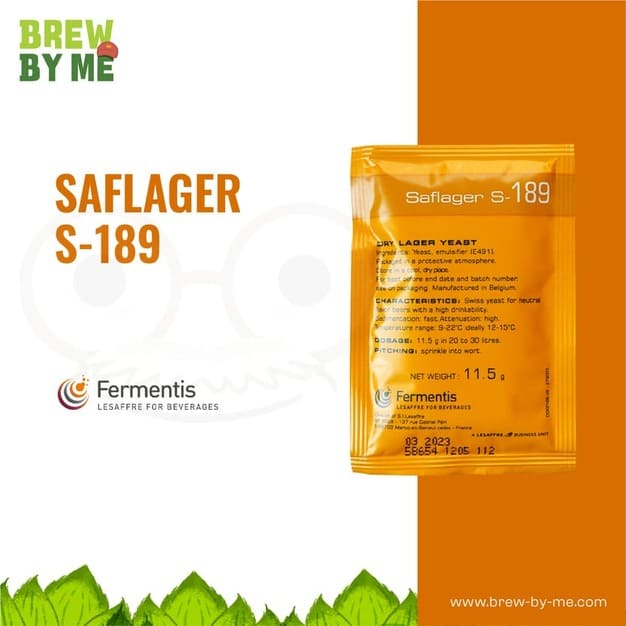 ยีสต์หมักเบียร์-saflager-s-189-fermentis