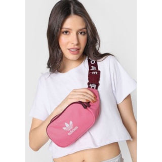 Adidas, กระเป๋าคาดอก, สีชมพู ราคาพิเศษ | Shopee Thailand