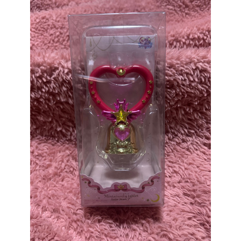 Sailor Moon Miniaturely Tablet and Moon Castle Accessory Stand Set BANDAI