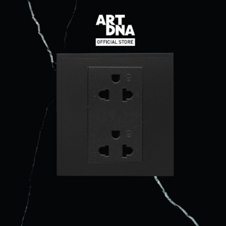 ART DNA รุ่น D3 Series Double Euro &amp; American Socket design switch สวิตซ์ไฟโมเดิร์น สวิตซ์ไฟสวยๆ ปลั๊กไฟสวยๆ