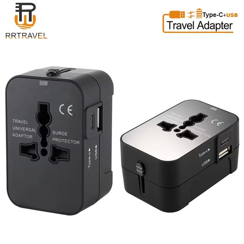 universal-travel-adapter-หัวปลั๊กเอนกประสงค์-1usb-1tc