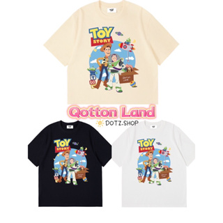 เสื้อยืด Qotton Land ToyStory งานสั่งทอพิเศษ ผ้านุ่มใส่สบายมากก