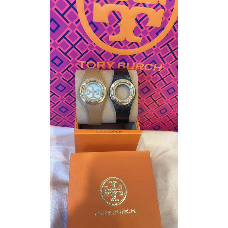 พร้อมส่ง-sale-5499-ถูกคุ้มๆ-นาฬิกา-tory-burch-tbw6211-miller-leather-watch-ขนาด-30-mm-ซื้อ-1-เหมือนได้ถึง-2-คุ้มมาก