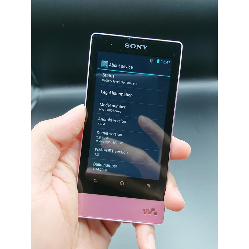 sony-walkman-f800-series-used-โซนี่วอคแมน