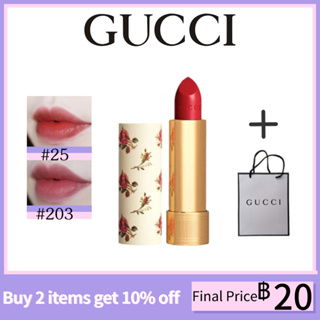 GUCCI Lipstick Beauty The Satin Lipstick  25# 302# 500# 502# 506# 508# 201# 203# 401# 213# 518# 307#