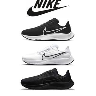 Nike Air Zoom Pegasus 38 Low รองเท้าผ้าใบทรงต่ำวิ่งออกกำลังกายรองเท้าสุภาพสตรีผู้ชาย