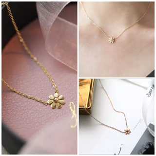 lovely necklace stainless steel |สร้อยคองานสแตนเลส ไม่ลอกไม่ดำ โดนน้ำโดนเหงื่อได้