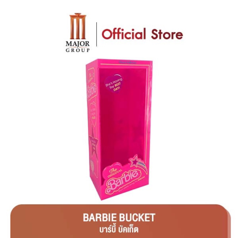พิเศษ-ราคาเบาๆ-pre-order-ถังป๊อปคอร์น-barbie-the-movie-barbie-bucket