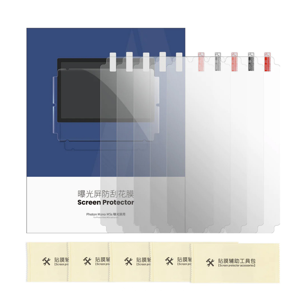 5PCS Screen Protector 6.6 Inch LCD Protective Film For Anycubic Photon