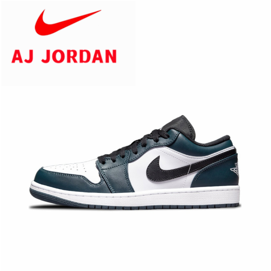 air-jordan-1-low-dark-teal-retro-low-รองเท้าบาสเก็ตบอลสีเทอร์ควอยซ์