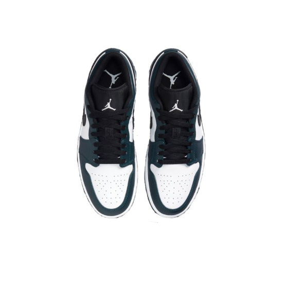 air-jordan-1-low-dark-teal-retro-low-รองเท้าบาสเก็ตบอลสีเทอร์ควอยซ์