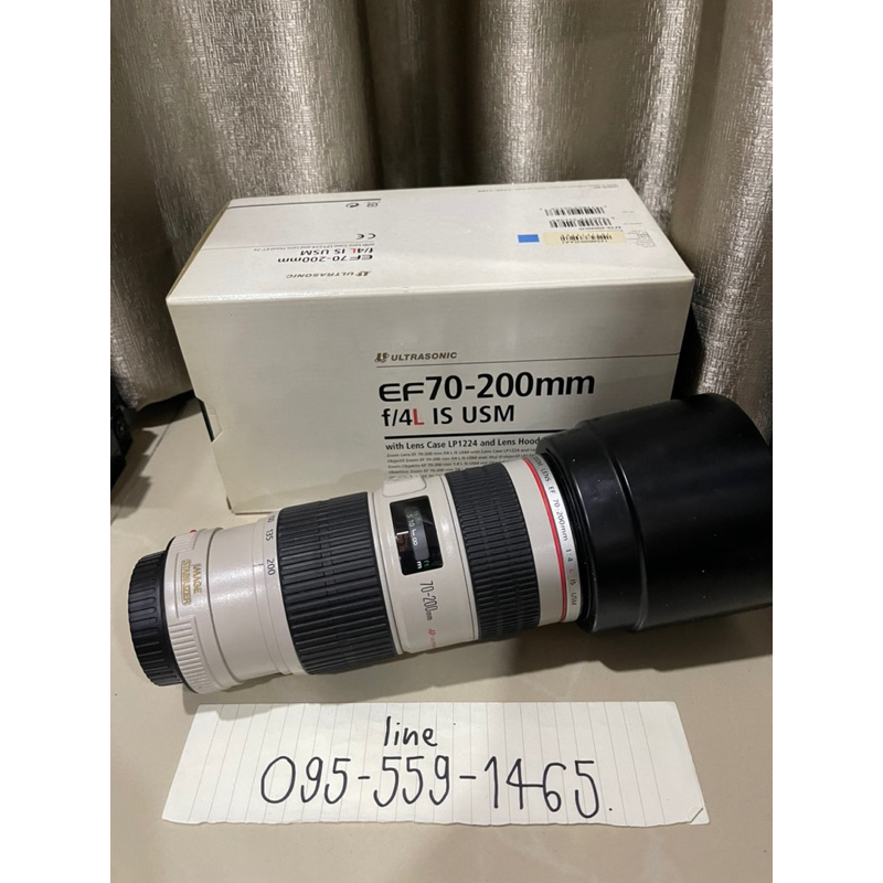 เลนส์ Canon 70200 f4 is มีกันสั่น Shopee Thailand