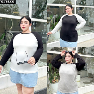 H&amp;M Top 🧺🧸🤍  เสื้อแขนต่อ ทรงOversize  รุ่นนี้มาในแบบตัวยาวสาวอวบ