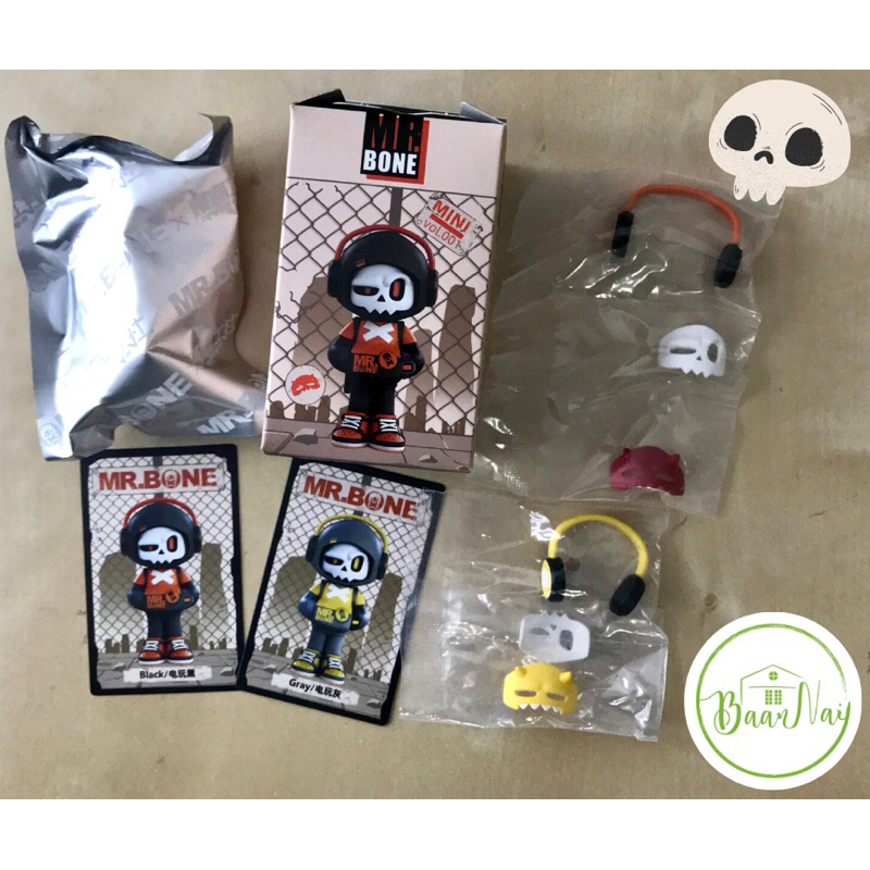 พร้อมส่ง-mytoy-mr-bone-mini-ขนาด-8-ซม-ของใหม่ไม่แกะห่อฟรอย์-แต่เปิดกล่องดูการ์ด-ตรวจสอบว่าถูกต้องจากผู้ผลิต