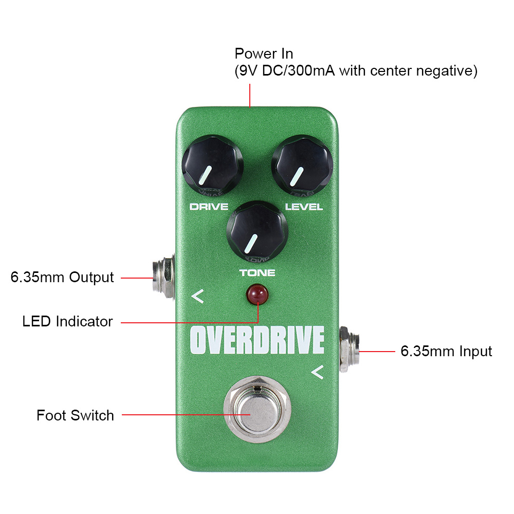local-kokko-fod3-mini-overdrive-pedal-portable-guitar-effect-pedal