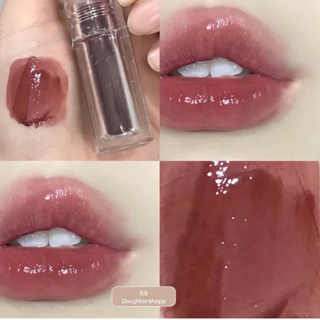 Herorange lip gloss ลิปกลอสแดงตุ่น