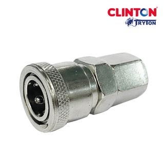 คอปเปอร์เกลียวใน 1/4" ,หัวต่อปั๊มลม คอปเปอร์ ข้อต่อปั๊มลม TRYTON รุ่น #120-COUPLER